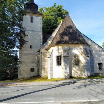 Libínské Sedlo - kostel, okr. Prachatice