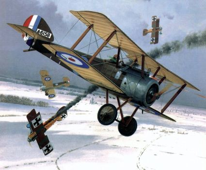 Solve WW1 Dogfight jigsaw puzzle online with 238 pieces