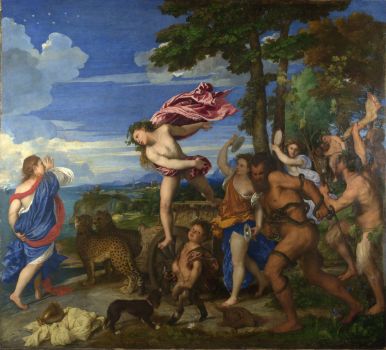 Titian, Bacchus and Ariadne