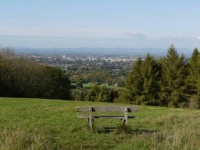 Overlooking Cheltenham from Cleeve Hill