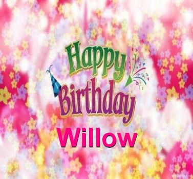 Solve Happy Birthday, Willow jigsaw puzzle online with 36 pieces