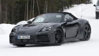 Porsche 718 Boxter EV Spotted Testing