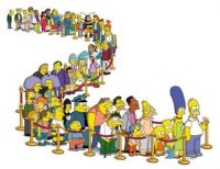 Simpsons Line Up