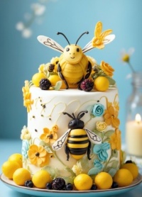 Bee cake