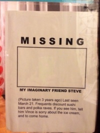 Help find Steve!!