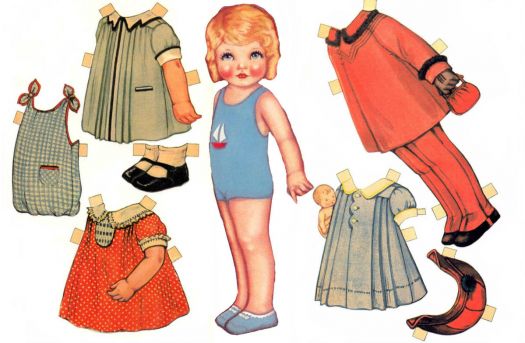 Summer Ready Paper Doll
