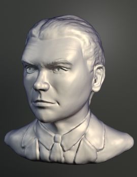 Digital sculpt - James Cagney