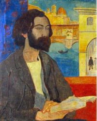 Portrait of Emile Bernard in Florence by Andreas Zeus 5 (10)  4 (29) Andreas CoA 5 (10)  4 (29)  1893