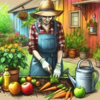 Gardener  (resizable 9 to 306 pieces)