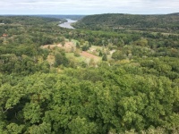 View from atop Bowman's Hill Tower at Washington Crossing, PA