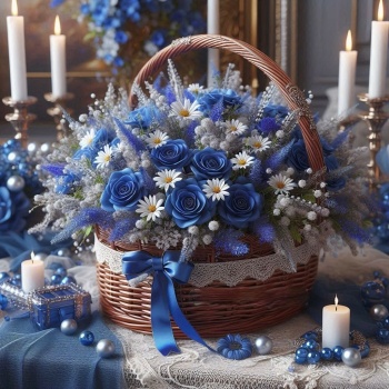 Basket of Flowers