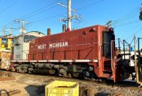 West Michigan railroad SW1200