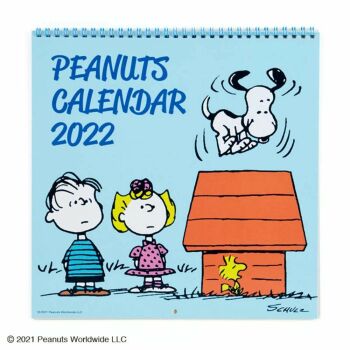 Solve 2022 Peanuts Calendar jigsaw puzzle online with 256 pieces