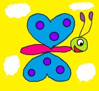 Butterfly Joy Doodle