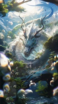 Furious water Dragon