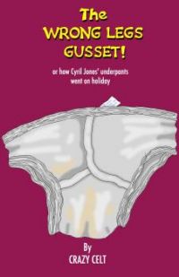 The wrong legs gusset!, Cover A/W from my 'Crazy Celt' short stories