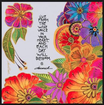 A card from Laurel Burch