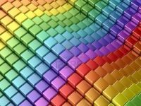 Rainbow tiles