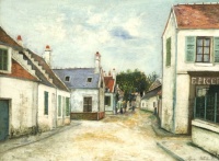 Maurice Utrillo (French, 1883–1955), Rue à Compiègne (ca 1910–1912)