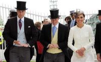 The Princes & Kate at the races