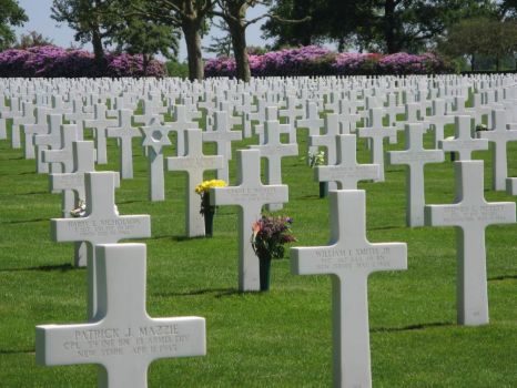 In memory of the American soldiers lost their lives in The Netherlands .