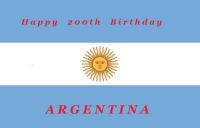 Happy Birthday ARGENTINA !