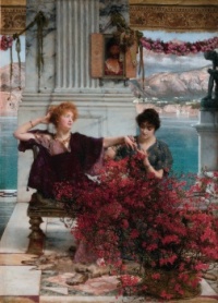 Love's jewelled fetter, by Lawrence Alma-Tadema