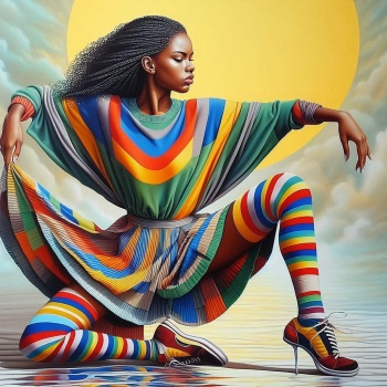Solve Modern dance jigsaw puzzle online with 81 pieces