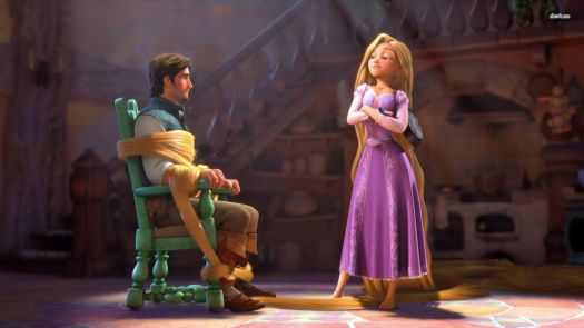 Rapunzel and Eugene