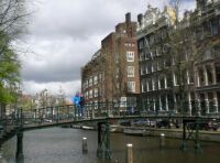 Cast iron bridge Amsterdam