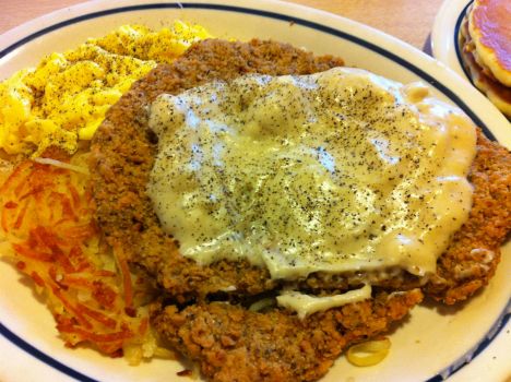 The Biggest Chicken Fried Steak You Ever Did See