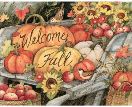 Solve Welcome Fall jigsaw puzzle online with 252 pieces