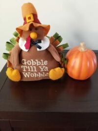 Thanksgiving turkey gobble gobble