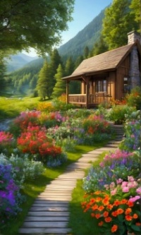 Cabin in the Country.....