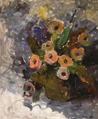 Selden Gile - (American, 1877-1947) - Anemones, 1936.