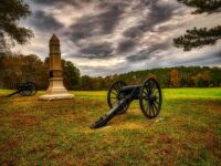 Chickamauga Battlefield. American Civil War