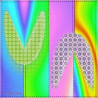 Two Tulips -- Smaller sizes of this puzzle are on my Shian2 profile.