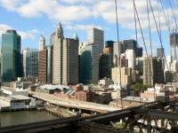 Lower Manhattan, taken from Brooklyn Bridge
