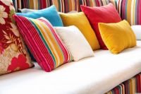 colorful pillow collection