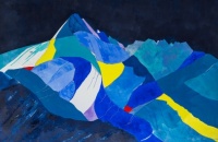Grossglockner -  Acrylbild Rainer Casna