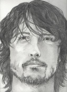 My drawing of Dave Grohl ....smaller