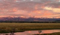 090616 Sunrise on the Crazy Mountains KEMcDonnell photo