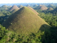 Chocolate hills, Bohol, Philippines.