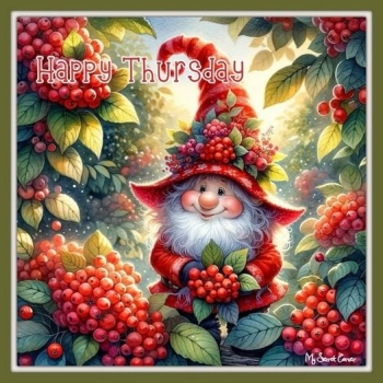 Solve Good Morning - Happy Thursday! jigsaw puzzle online with 64 pieces