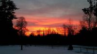 Fire in the sky