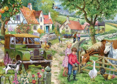 Solve Orchard Farm jigsaw puzzle online with 560 pieces