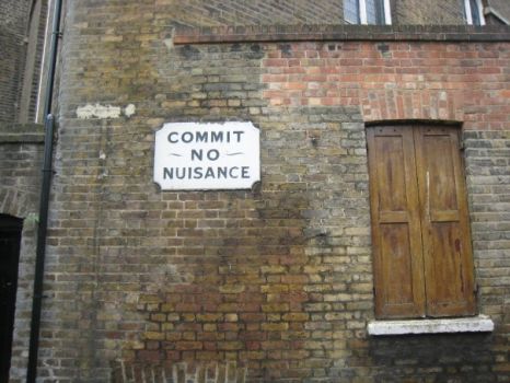 Commit no nuisance
