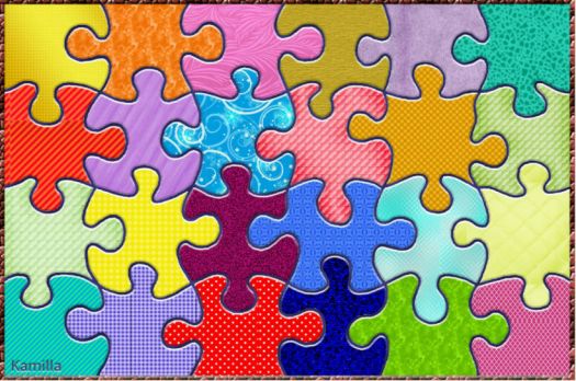 Solve Collage jigsaw puzzle online with 70 pieces