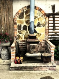 Old Woodburning Stove
