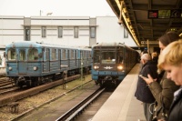 Budapest 08-11-2016 metro underground line 3 Kőbánya-Kispest station 11